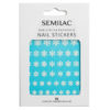 Pegatinas Semilac 01 Snowflakes 3D Nails Stickers