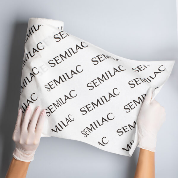 toallas de manicura de Semilac para cubrir la mesa